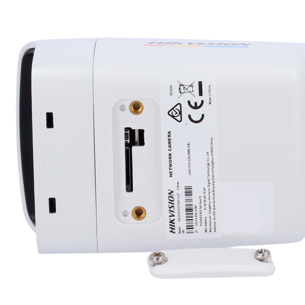 HIKVISION DS-2CD1047G2H-LIU(2.8mm) - Cámara Bullet IP Hikvision - Gama Value - 4 MP | Lente 2.8 mm - IR 30 m | WDR 120 dB | Micrófono integrado - PoE | H.265+| IP67 | Detección de movimiento 2.0 - WEB, Software CMS, Smartphone y NVR - imagen 3