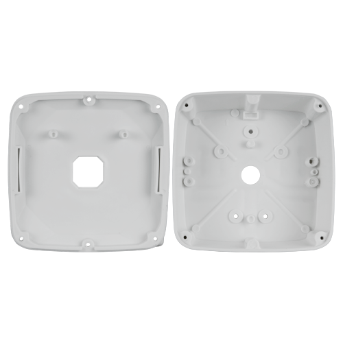 CAMBOX CBOX-B52PRO - Caja de conexiones - Para cámaras domo - Apto para uso exterior - Instalación en techo o pared - Fabricada en plástico - Color blanco | 145 (Al) x 145 (An) x 50 (Fo) mm - imagen 3