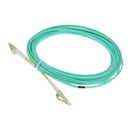 SAFIRE SF-LC-UPC-LC-UPC-OM4-DX-10M-A - Cable de conexión de fibra óptica - Fibra multimodo OM4 de alta velocidad - Conectores LC UPC en formato dúplex - Longitud exacta de 10 metros - Cubierta exterior LSZH segura - Compatibilidad de uso genérica - imagen 3