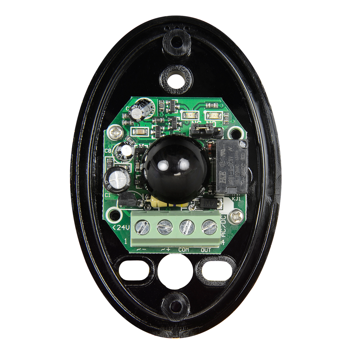 MARCA BLANCA ABO-20L - Detector de barrera por infrarrojos - Cableado | 1 haz - Alcance máx. de detección 10 / 20 m - Reducido tamaño y fácil instalación - Salida de relé - Alimentación 12~24VDC/VAC - imagen 3