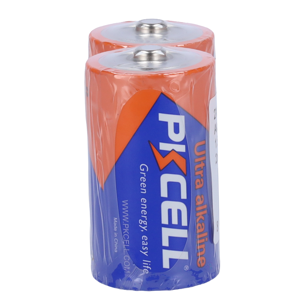 BLANCA 2XCELL-LR20-ALKALINE - Pack 2x Pila LR20 / D - PKCELL - Alcalina Zn-MnO2 no recargable - Tensión 1.5V - Capacidad nominal 10200mAh - Precio por pack. Venta en packs de 2ud - imagen 3