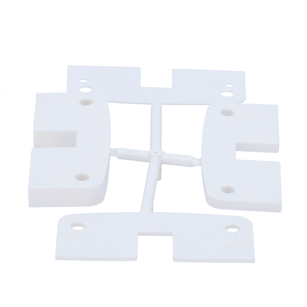 WATCHMANDOOR WM-BOLT-BRACKET-W - Soporte para cerrojo inteligente - Compatible con WM-BOLT-W y WM-BOLT-WIFI-W - Apto para ajustar la pieza del marco - Grosor: 1 mm / 2 mm / 5 mm / 10 mm - Soportes combinables - Color blanco - imagen 3