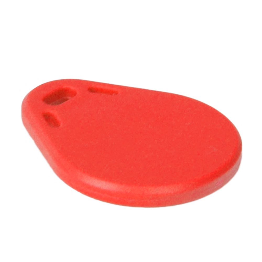 MARCA BLANCA RFID-TAG-R - Llavero TAG de proximidad numerado - ID por radiofrecuencia - EM pasivo | Color rojo - Baja frecuencia 125 kHz - Dimensiones: 58 (Al) x 27 (An) mm - imagen 3