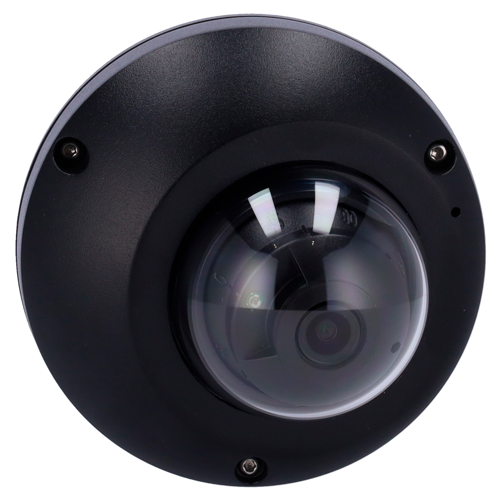 UNIVIEW UV-IPC318SB-ADF28K-I0-BLACK - Cámara Domo IP Uniview - Gama Prime - 8 MP | Lente 2.8 mm | microSD 512 GB - IR 30 m | WDR 120 dB - Light Hunter - PoE | UMD | IK10 | IP67 - Micrófono incorporado | Color negro - imagen 3