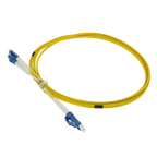 SAFIRE SF-LC-UPC-LC-UPC-SM-DX-2M - Cable de conexión de fibra óptica - Fibra monomodo G657A2 de alto rendimiento - Conectores LC UPC en formato dúplex - Longitud exacta de 2 metros - Cubierta exterior LSZH segura - Compatibilidad de uso genérica - imagen 3