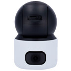 UNIARCH UV-UHO-S3S-M33D - Cámara IP WiFi Uniarch Panda serie S - 3 MP | 2 x 4 mm | microSD 512 GB - IR 10 m | Luz blanca 10 m - Cámara panorámica + Cámara PT - UMD | Detección de llanto y mascotas - Audio bidireccional: Micrófono y altavoz - imagen 3