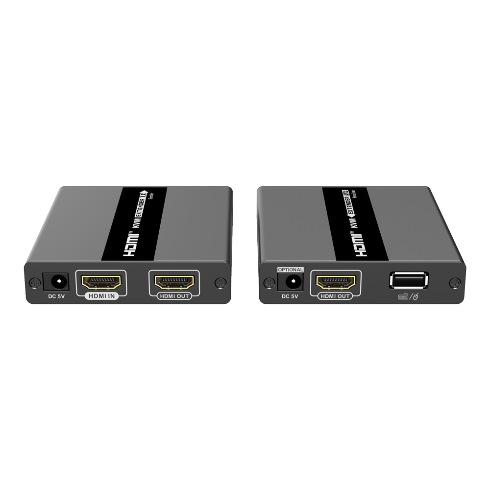 LENKENG HDMI-EXT-1080p60-KVM60 - Extensor KVM de señal HDMI - Alcance 60 m - Resolución FHD - Permite conexiones 1:1 - HDMI Loop out - POC - Alimentación por cable - imagen 3