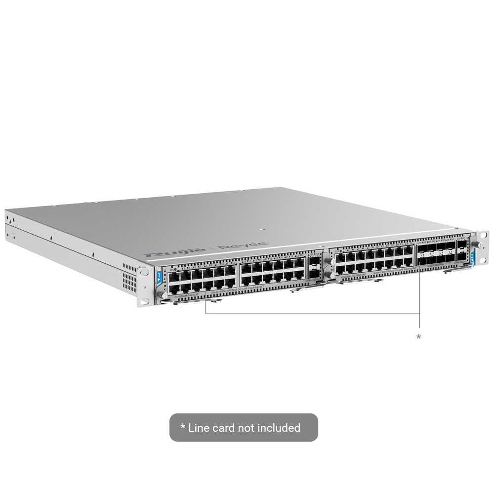 REYEE RG-NBF6002M - Reyee E-Lighten Switch Modular de Chasis Capa 3 - 2 Slot de Expansión (Tamaño total de 1U) - Hasta 16 Puertos E-Lighten Splitting &amp; Ethernet - Hasta 48 Puertos RJ45 / 16 SFP GE / 4 SFP+ - Static LAG/DHCP Snoop/IGMP Snoop/Port Mirro - imagen 3