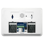CHUANGO G5PLUS - Kit de alarma doméstica - Panel táctil con módulo GSM - Envío de alertas por SMS y llamada - Detector PIR volumétrico - 2 Contactos magnéticos puerta/ventana - Incluye 2 mandos y 2 tarjetas RFID - imagen 3