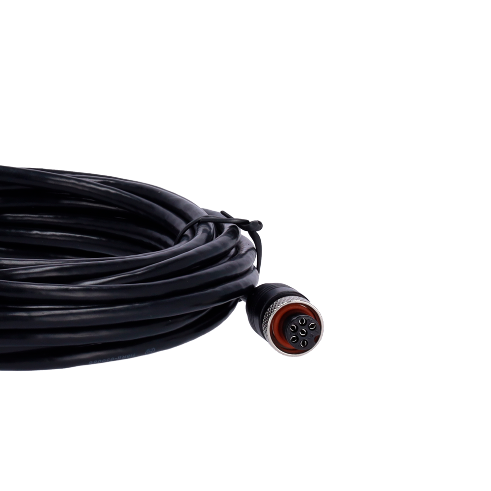 STREAMAX ST-6PIN-IP-30 - Streamax - Cable para cámaras IP PON - Conector M12 aviación - 6 Pines - Longitud 3m - Macho - Hembra - imagen 3