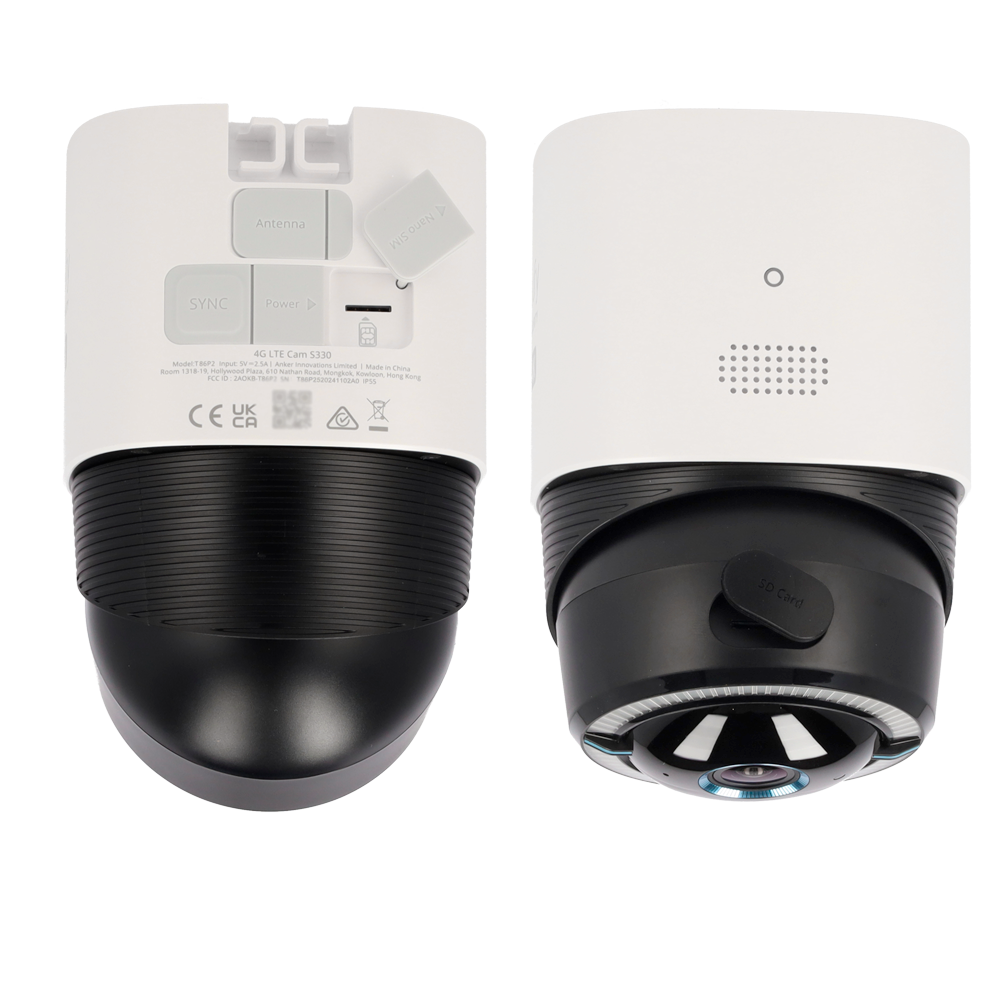 EUFY-4GLTECAM-S330 - Cámara 4G LTE / Wifi Eufy by Anker - 4K | Full Night color | IR 10m | LED blanco - Batería 9400 mAH | Panel solar 5W - Tarjeta MicroSD 32GB incluida - Detección PIR | IA Humanos y Vehículos - Apta para exterior IP65 - imagen 3