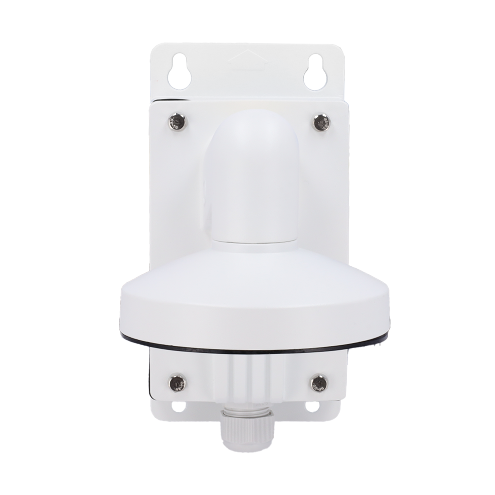 HIKVISION DS-1273ZJ-140B - Soporte de pared con caja de conexión - Apto para domo - Apto para uso en exterior - 243 (Al) x 123 (An) x 140 (φ) mm - Carga máxima de 4.5Kg - Color blanco - imagen 3