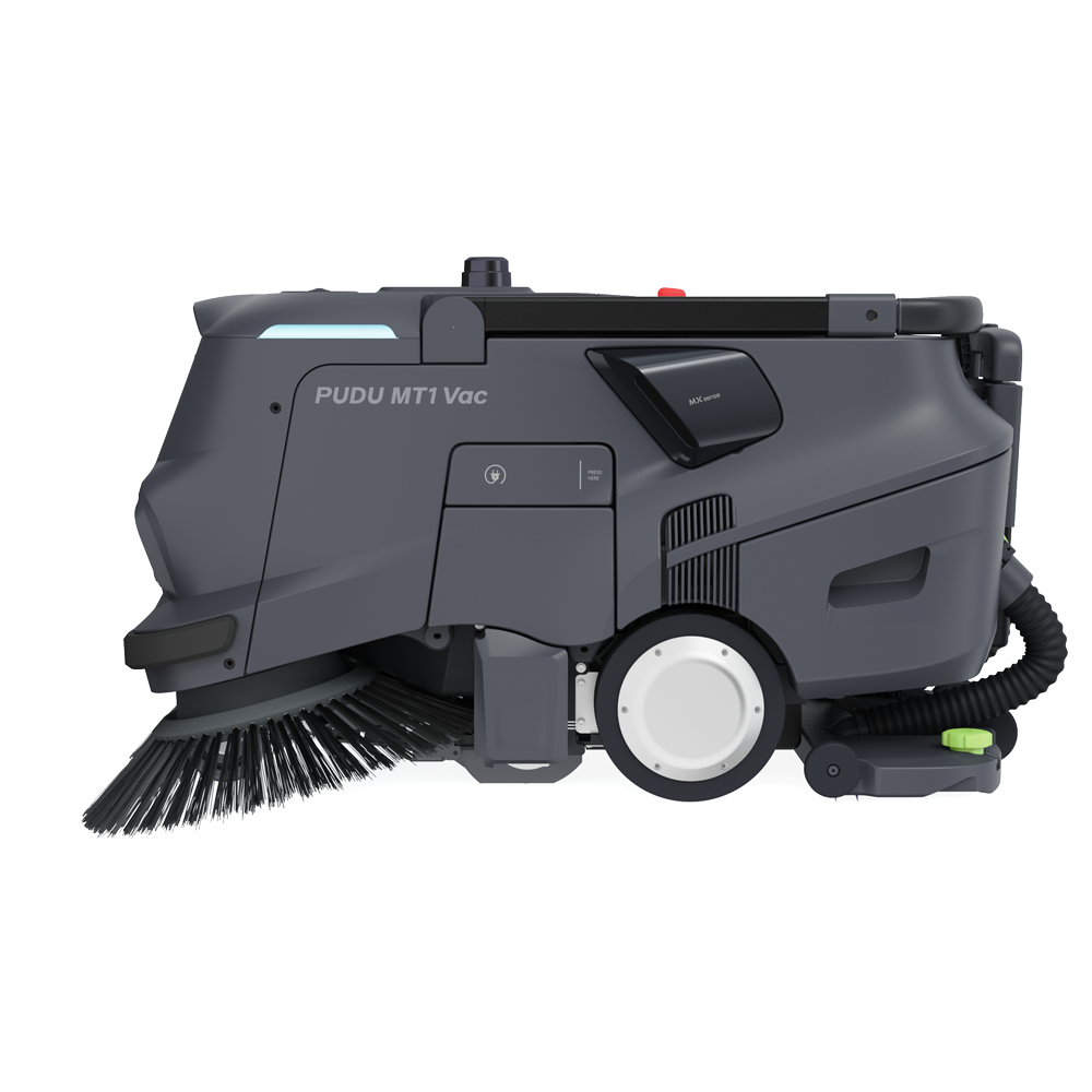 PUDU ROBOTICS PUDU-MT1-VAC - Robot barredor y aspirador - Aspiración de alta potencia - Funciones basadas en IA - Diseñado para entornos grandes - Alta eficiencia - Módulo de mopa - imagen 3