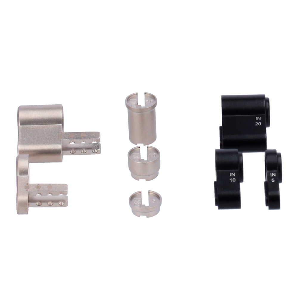 YALE-CYLINDER-ADJ - Cilindro regulable doble embrague - Anti-bumping, ganzúa y taladro - Apto para YALE-LINUS-L2 - Sistema de serreta de 6 pines - Dimensiones desde 30 x 30 mm a 60 x 65 mm - Incluye 2 llaves físicas - imagen 3