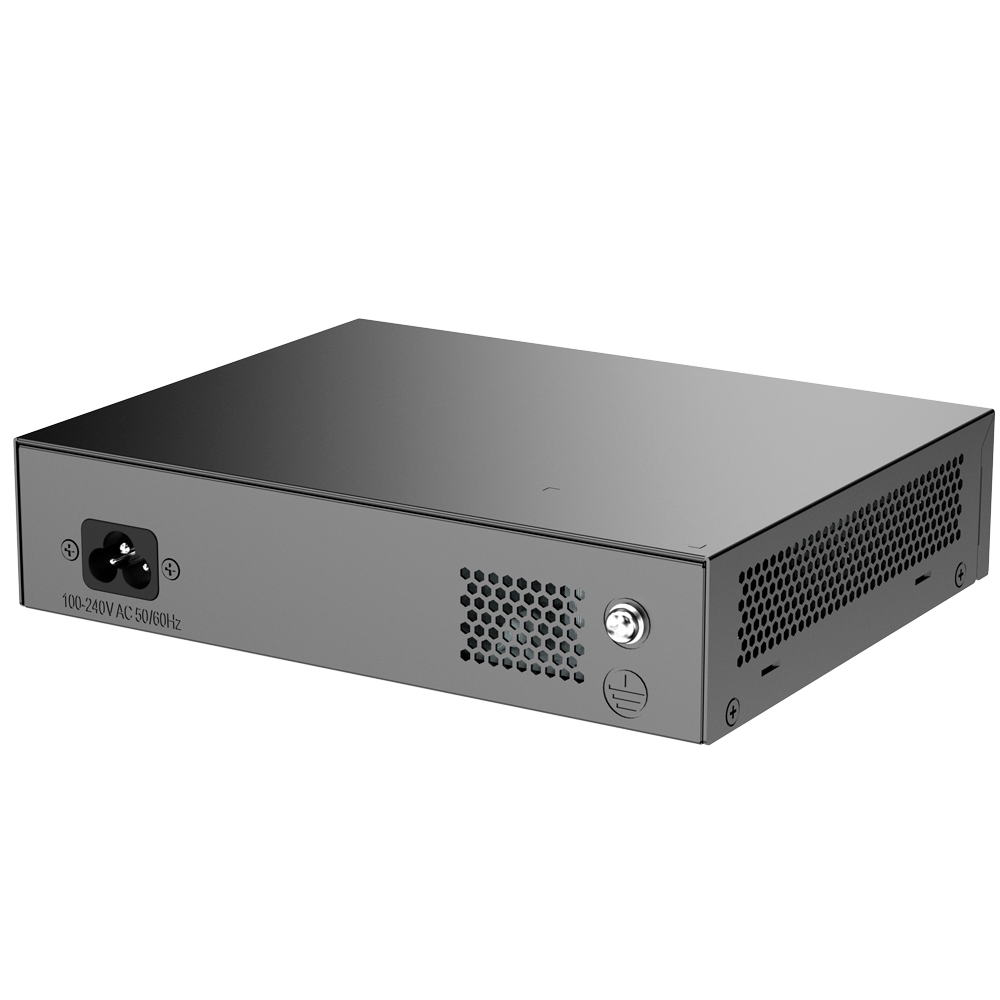 REYEE RG-ES110GS-P-L - Reyee Switch PoE Sobremesa - 8 Puertos RJ45 + 1 Uplink RJ45 + 1 Uplink SFP - 8 Puertos Gigabit + 2 Puertos Gigabit - 8 Puertos PoE+ 802.3af/at | Potencia total 120W - Aislado de Puertos / Flow Control / PoE Watchdog - Plug and Play - imagen 3