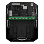 AJAX FIBRA-HUBHYBRID2-B - Central de alarma - Grado 3 - Inalámbrica: Superior Jeweller y TurboWings - Cableada: Fibra - Comunicación Ethernet y dual SIM 4G(LTE)/3G/2G - Hasta 250 dispositivos inalámbricos y cableados - 200 usuarios y 25 grupos de armado - imagen 3