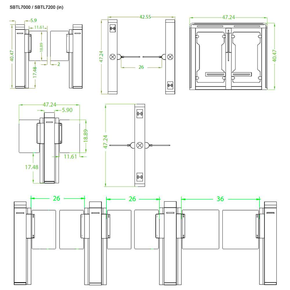 ZKTECO ZK-SBTL7000 - imagen 3