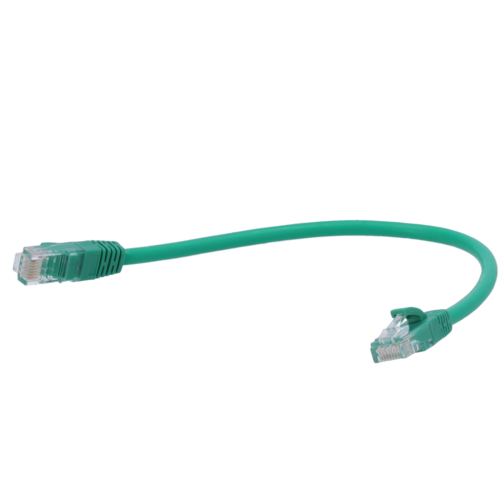 SAFIRE UTP6-H-03GN - Cable UTP - Ethernet - Conectores RJ45 - Categoría 6 - 0,3 m - Color verde - imagen 3