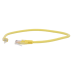 SAFIRE UTP6-H-05Y - Cable UTP - Ethernet - Conectores RJ45 - Categoría 6 - 0,5 m - Color amarillo - imagen 3