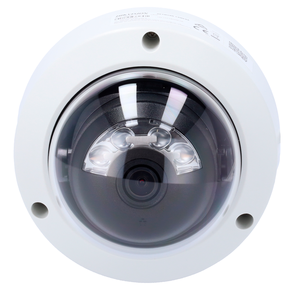HIKVISION DS-2CD1183G2-LIU(2.8mm) - Hikvision - Cámara Domo IP gama Value - Resolución 8 Megapíxel (3840x2160) - Lente 2.8 mm | Micrófono integrado - Luz híbrida alcance 30 m | PoE (IEEE802.3af) - Detección de movimiento 2.0 | IP67, IK08 - imagen 3