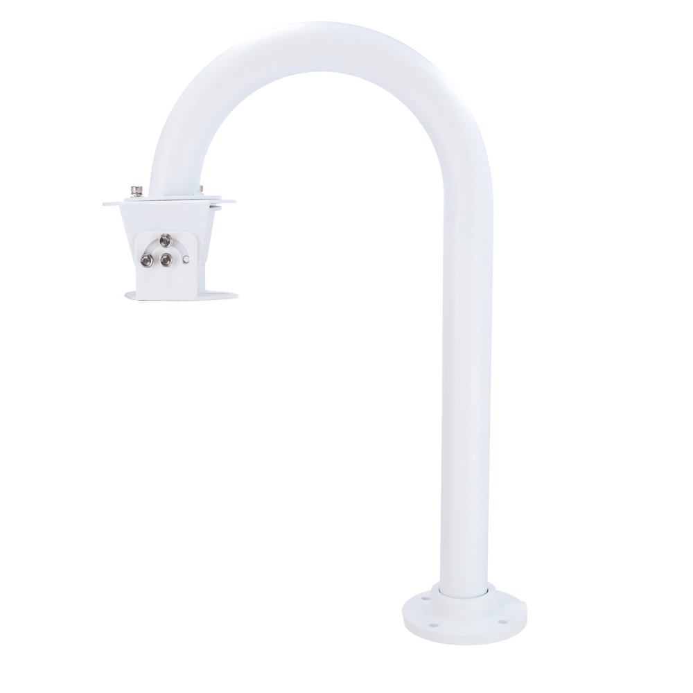 UNIVIEW UV-TR-CM06-C-IN - Soporte de pared - Para domos motorizadas - Apto para uso en exterior y interior - Color blanco - Pasador de cables - 539 mm (Al) x 116.5 mm (diámetro base) - imagen 3
