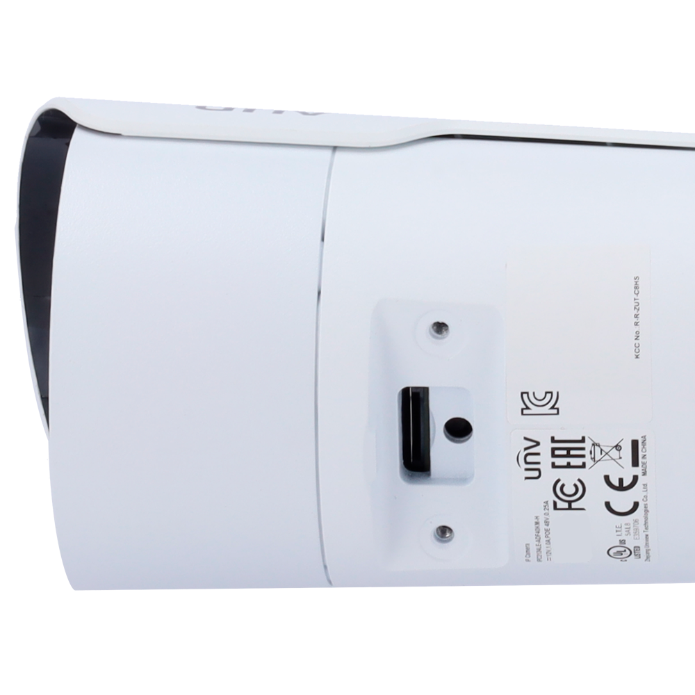 UNIVIEW UV-IPC2124LE-ADF28KM-H - Cámara Bullet IP Uniview - Gama Easy - 4 MP | Lente 2.8 mm | microSD 512 GB - IR 50 m | WDR 120 dB - - PoE | UMD | IP67 - Micrófono | Bonón de reset - imagen 3
