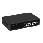 MARCA BLANCA SW64HIPOE-2AZCXF-60 - Switch PoE Multigagibit 2,5Gbps - 4 PoE + 1 Uplink Rj45 1/2,5G+ 1 Uplink SFP+ 10G - Velocidad de puertos 2,5/1Gbps - 4 Puertos PoE+ 30W - PoE Watchdog - Hasta 65W Potencia PoE total - imagen 3