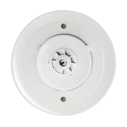 WIZMART NB-338-2H-LED - Detector convencional óptico térmico Wizmart - Doble LED de alarma para su visualización 360º - Fabricado en material ABS resistente al calor - Base no incluida - Certificado EN 54-5 y EN 54-7 - - imagen 3