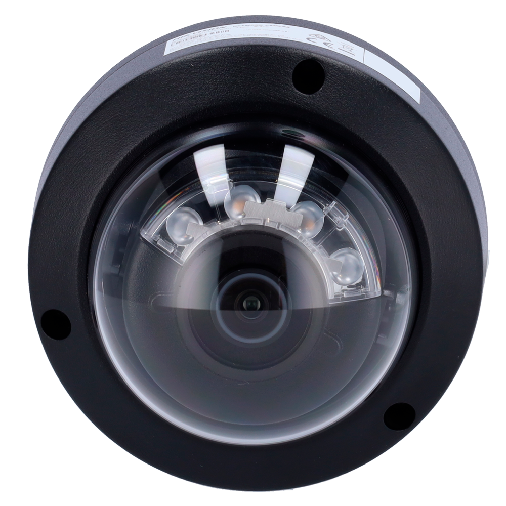 HIKVISION DS-2CD2147G3-LIS2UY(2.8mm)(BLACK) - Hikvision cámara IP Domo gama PRO ColorVu3.0 - Resolución 4 MPx | PoE IEEE802.3af - ColorVu3.0: imagen a color HikAI-ISP F1.0 1/1.8" - 2.8 mm | Micrófono dual | Luz híbrida hasta 30m - AcuSense3.0 | Siren - imagen 3