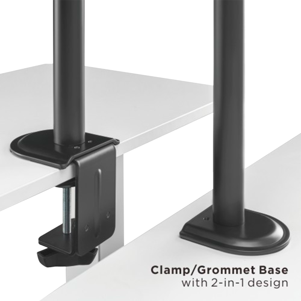 BRATECK LUMI LDT66-C012 - Brazo para monitor - Instalación en mesa - Peso soportado 9 Kg - imagen 3