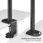 BRATECK LUMI LDT66-C012 - Brazo para monitor - Instalación en mesa - Peso soportado 9 Kg - imagen 3