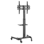 BRATECK LUMI FS22-44TW - Soporte de ruedas - Peso soportado 35 Kg - VESA 400x400 mm - Altura ajustable manual - imagen 3