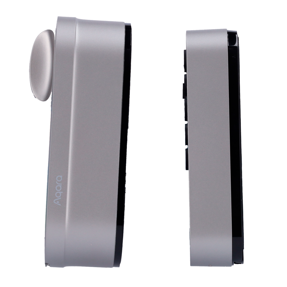 AQARA AQ-EL-D02D-S - Aqara Cerradura inteligente U200 Plata - Teclado inalámbrico con lector de huella por IA - Instalación directa sobre el cilindro existente - Thread / Bluetooth / Matter / Apple Home Key NFC - Soporta Batería de Li-Ion recargable / 4x - imagen 3
