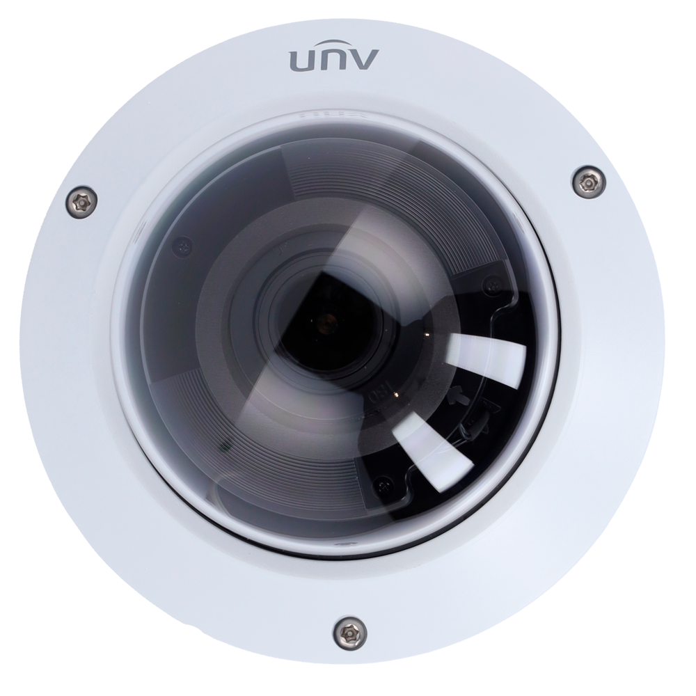 UNIVIEW UV-IPC3238EA-AHDZK-I1 - Cámara Domo IP Uniview - Gama Pro - 8 MP | Lente 2.8 ~ 12 mm | microSD 512 GB - IR 40 m | WDR 140 dB | 60 FPS - Wise-ISP | Conteo de personas | Metadatos - PoE | UMD | SIP | IP67 | IK10 | 60fps - 2 Mic | Altavoz | Alarmas | - imagen 3