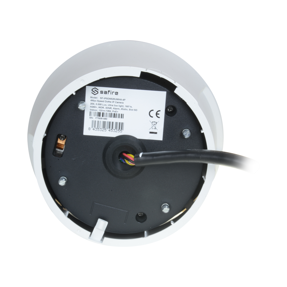 SAFIRE SF-IPSD6525A-2P - Cámara motorizada IP Ultra Low Light 2 Megapixel - 1/2.8” Progressive Scan CMOS - Compresión H.265+/ H.265 / H.264+/ H.264 - Lente 4.8~120 mm (25X) Auto Iris - Audio | Alarmas | IP66 - Smart Tracking: Autotracking y por evento - imagen 3