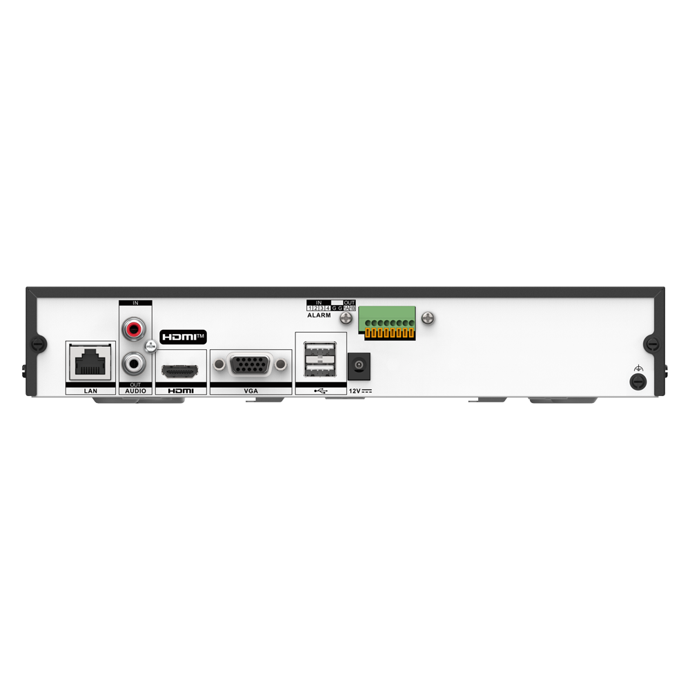 HIKVISION DS-7604NI-Q1(E) - Hikvision grabador NVR 4 CH IP gama PRO - Resolución máxima 8Mpx - Ancho de banda 40 Mbps - Audio bidireccional - Admite 1 disco duro - Detección de movimiento 2.0 - imagen 3