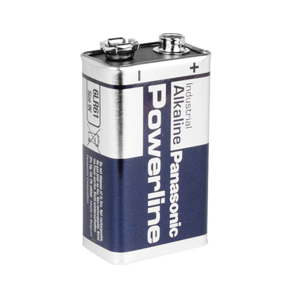 MARCA BLANCA BATT-6LR61 - Pila 6LR61 / PP3 - Panasonic - Alcalina Zn-MnO2 no recargable - Tensión 9V - Capacidad nominal 510mAh - Compatible con productos del catálogo - imagen 3