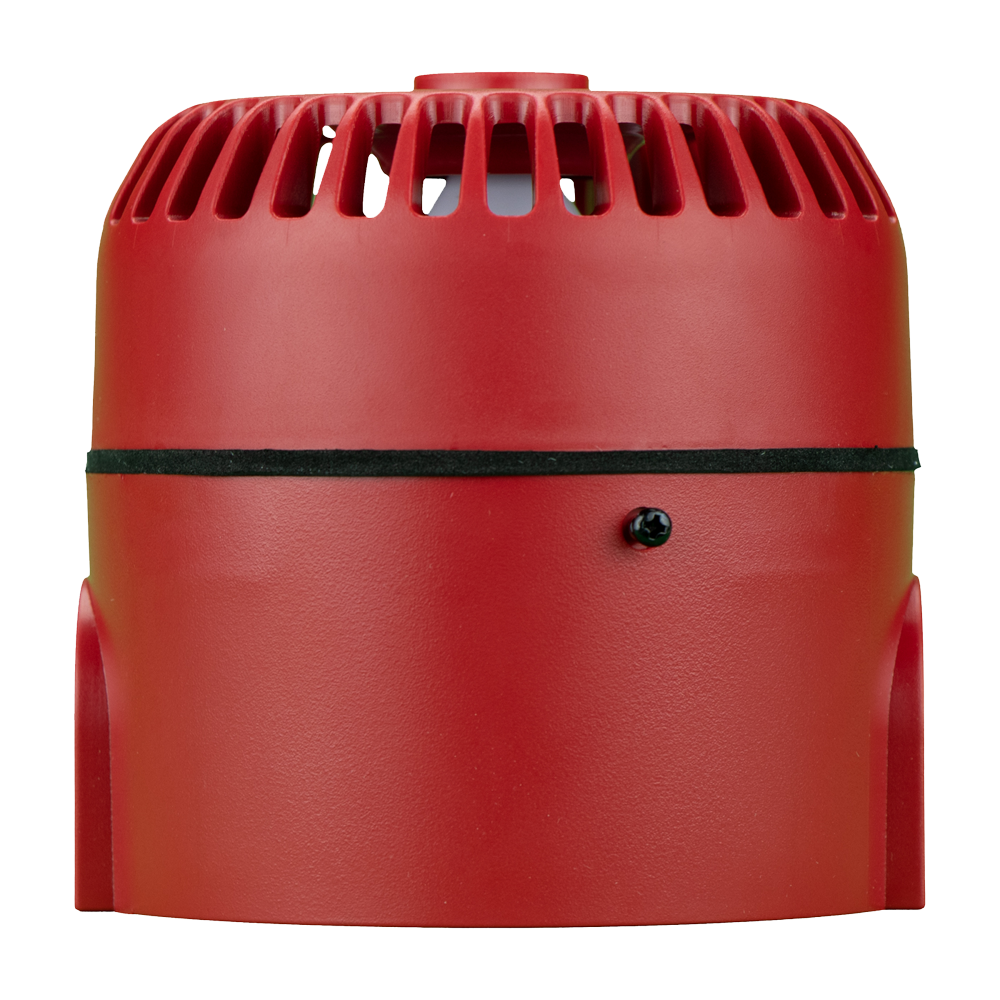 MARCA BLANCA ROLP-FIRE - Roshni LP - Sirena cableada para interior y exterior de incendios - Potencia de sonido 102 dB a 1 m - 32 tonos de alarma - Base alta para una instalación sencilla - Alimentación 24 VDC - imagen 3