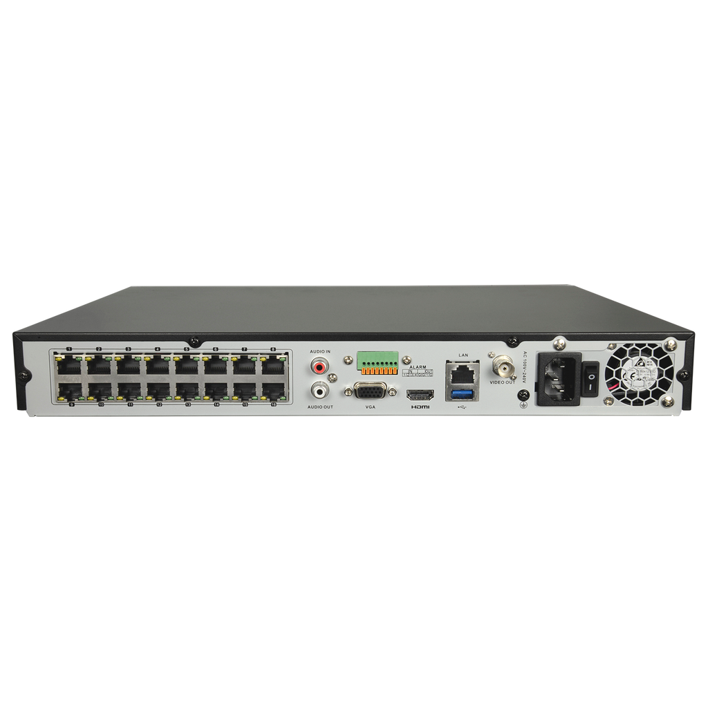 SAFIRE SF-NVR8216A-16P-4K - imagen 3