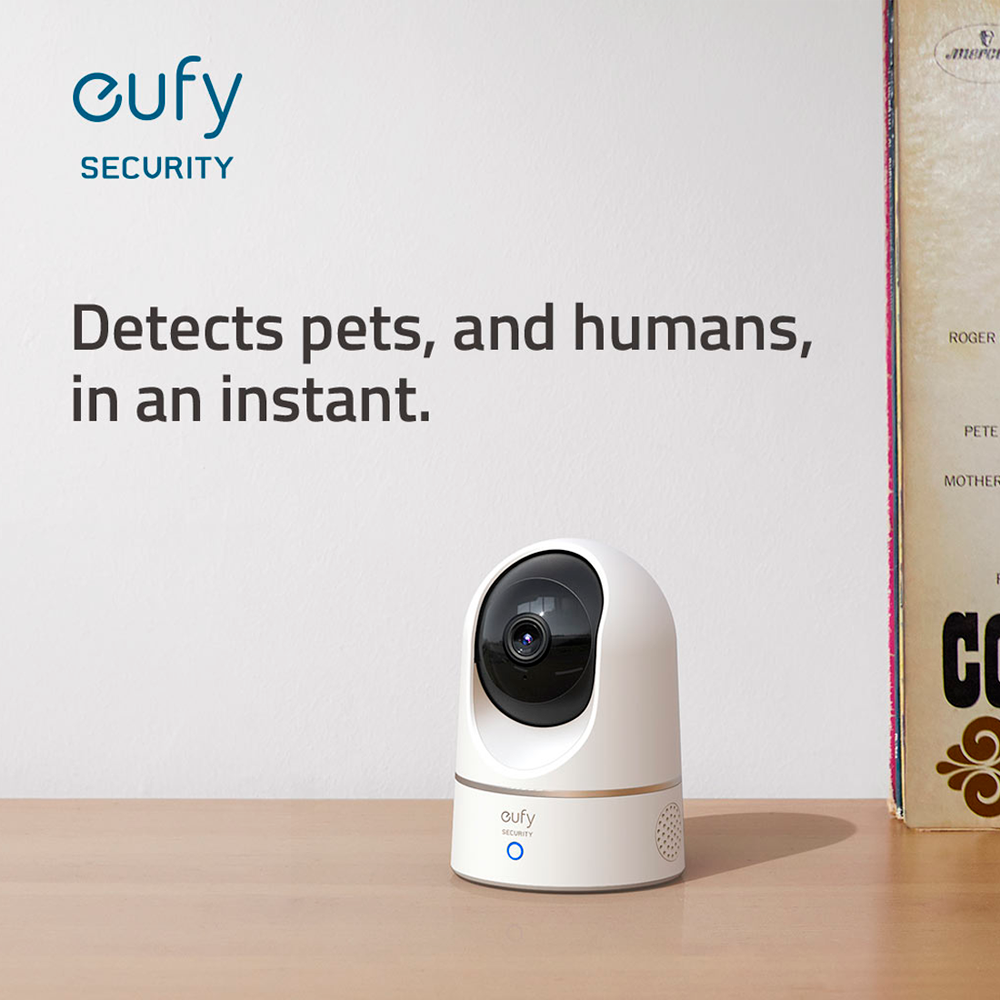 EUFY-INDOORCAM-E220 - Cámara Eufy by Anker - 2K (1080P) - 1/2.7" Progressive Scan CMOS - Lente 2.8 mm | WDR | IR 10 m - Compresión H.264/H.265 - Apta para interior - imagen 3