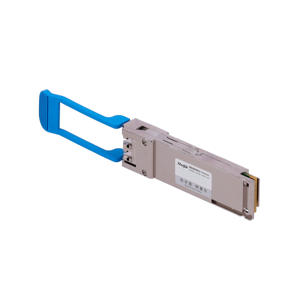 RUIJIE ENTERPRISE RG-40G-QSFP-LR4-SM1310 - Ruijie Módulo transceptor QSFP+ - Longitud de Onda 1310 nm - Fibra monomodo - Conector LC dúplex - Máxima distancia 10 km - Velocidad 40Gbps - imagen 3