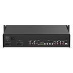 HIKVISION DS-QAZ1A500G1-VB2 - Amplificador en red - Funciones mezcladoras básicas - Amplificador 100 V - Reproductor USB / BT / MIC / RCA - Potencia nominal 500 W - Hasta 2 zonas - imagen 3