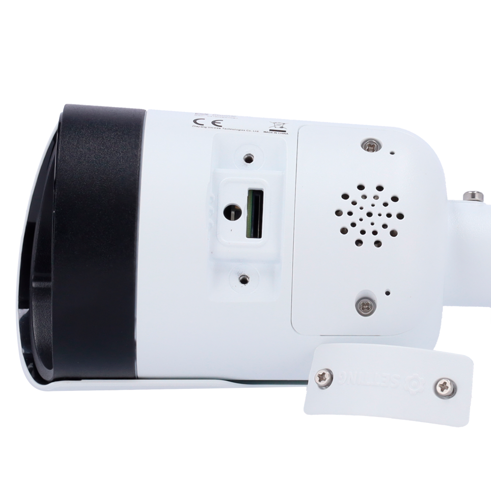 UNIVIEW UV-IPC2128LE-ADF28KMC-DL - Cámara Bullet IP Uniview - Gama Easy - 8 MP | Lente 2.8 mm | microSD 512 GB - IR 30 m | Luz blanca 30 m | WDR 120 dB - Color Hunter | Dual Light - PoE | UMD | IP67 - Micrófono | Altavoz - imagen 3