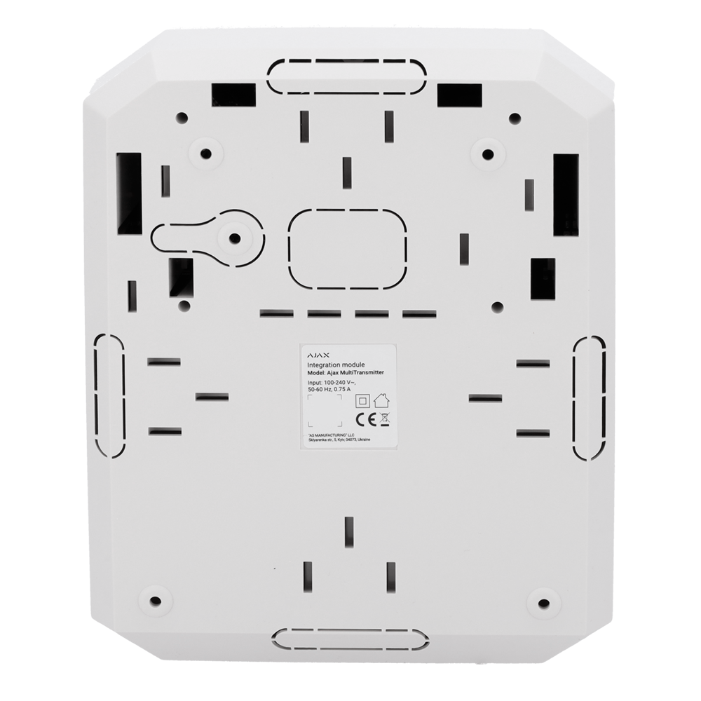 AJAX AJ-MULTITRANSMITTER-3EOL-W-NF - Expansor vía radio - Certificado NFA2P y Grado 2 - Expansor de zonas cableadas vía radio - Inalámbrico 868 MHz Jeweller - Hasta 18 Entradas cableadas de alarma y tamper - Alarma configurable NC, NO, EOL, 2EOL, 3EOL - D - imagen 3