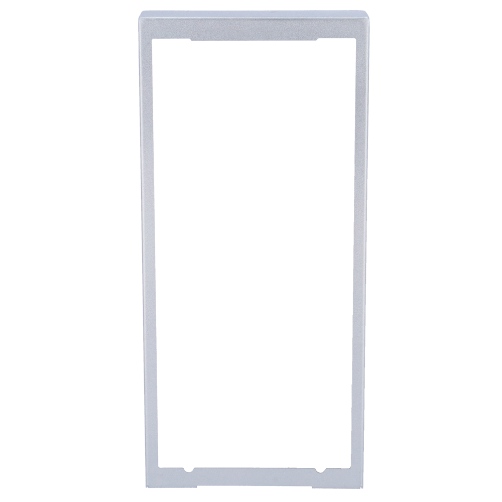 AKUVOX AK-R28-RAINCOVER-F - Cubierta para videoportero - Específica para Akuvox AK-R27(8)A - Medidas: 287 (Al) x 132 (An) x 40 (Fo) mm - Fabricada en acero galvanizado - Visera para lluvia - Montaje encastrado con AK-BR-R28-F - imagen 3