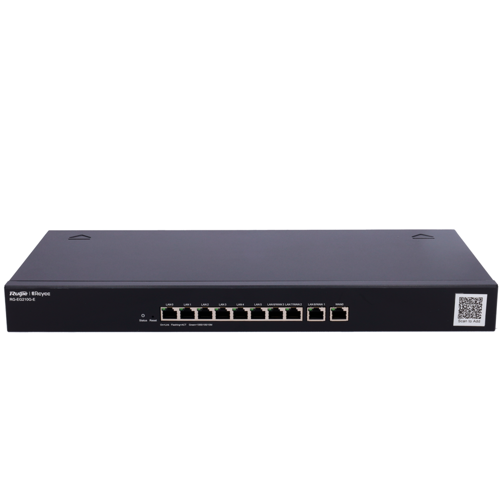 REYEE RG-EG210G-E - Reyee - Router Controlador Gestionable - 10 Puertos RJ45 10/100 /1000 Mbps - Admite configurar hasta 4 puertos como WAN - Hasta 1 Gbps de ancho de banda - imagen 3