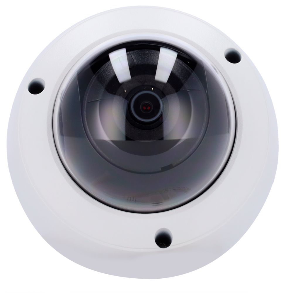 HIKVISION DS-2CD2163G2-IU(2.8mm) - Hikvision - Cámara Domo IP gama PRO - Resolución 6 Megapíxel (3200x1800) - Lente 2.8 mm | PoE | IP67, IK10 - IR alcance 30 m | Detección de movimiento 2.0 - AcuSense | Face Detection | Micrófono integrado - imagen 3