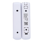 AJAX FIBRA-DOORPROTECTPLUS-W - Contacto magnético puerta/ventana - Grado 2 - Detector impacto e inclinación - Protocolo Fibra / Tornillo de fijación inferior - Soporte adaptado para fácil instalación - Entrada cableada auxiliar / Tamper antisabotaje - 2 r - imagen 3