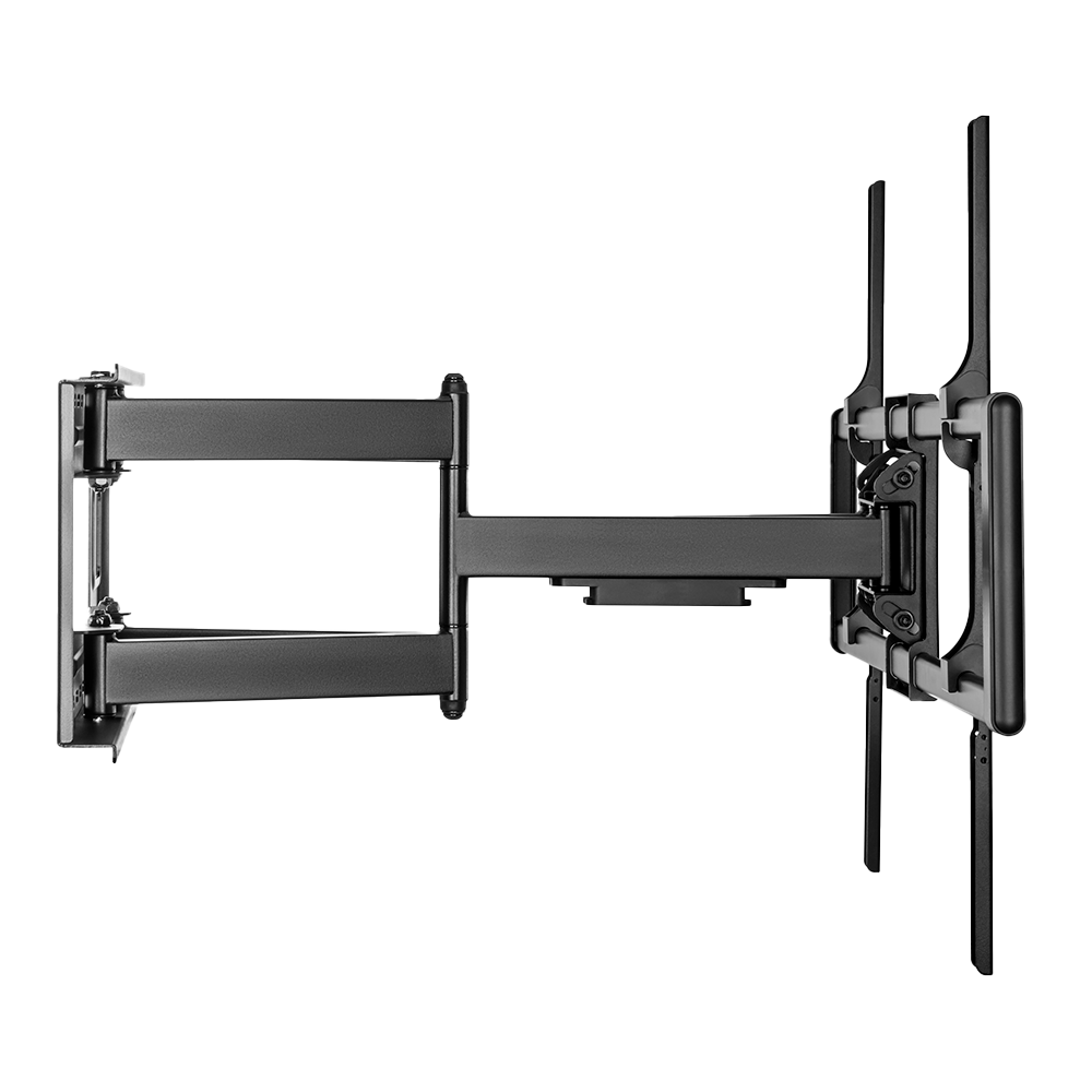 BRATECK LUMI LPA77-696 - Soporte a pared con brazo - Peso soportado 120 Kg - VESA 900x600 mm - Distancia a la pared de 75 ~ 703 mm - Inclinación +5º ~ -15º - Giro +60º ~ -60º - imagen 3