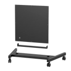 IBOARD IB-EST009-W-WHEELS - Soporte de ruedas motorizado - Peso soportado 150 Kg - VESA 800x600 mm - Altura ajustable - imagen 3